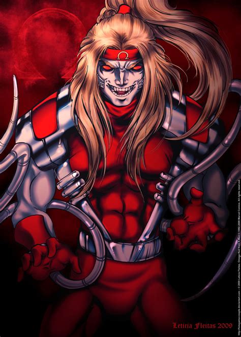 omega rojo x men|first appearance of omega red.